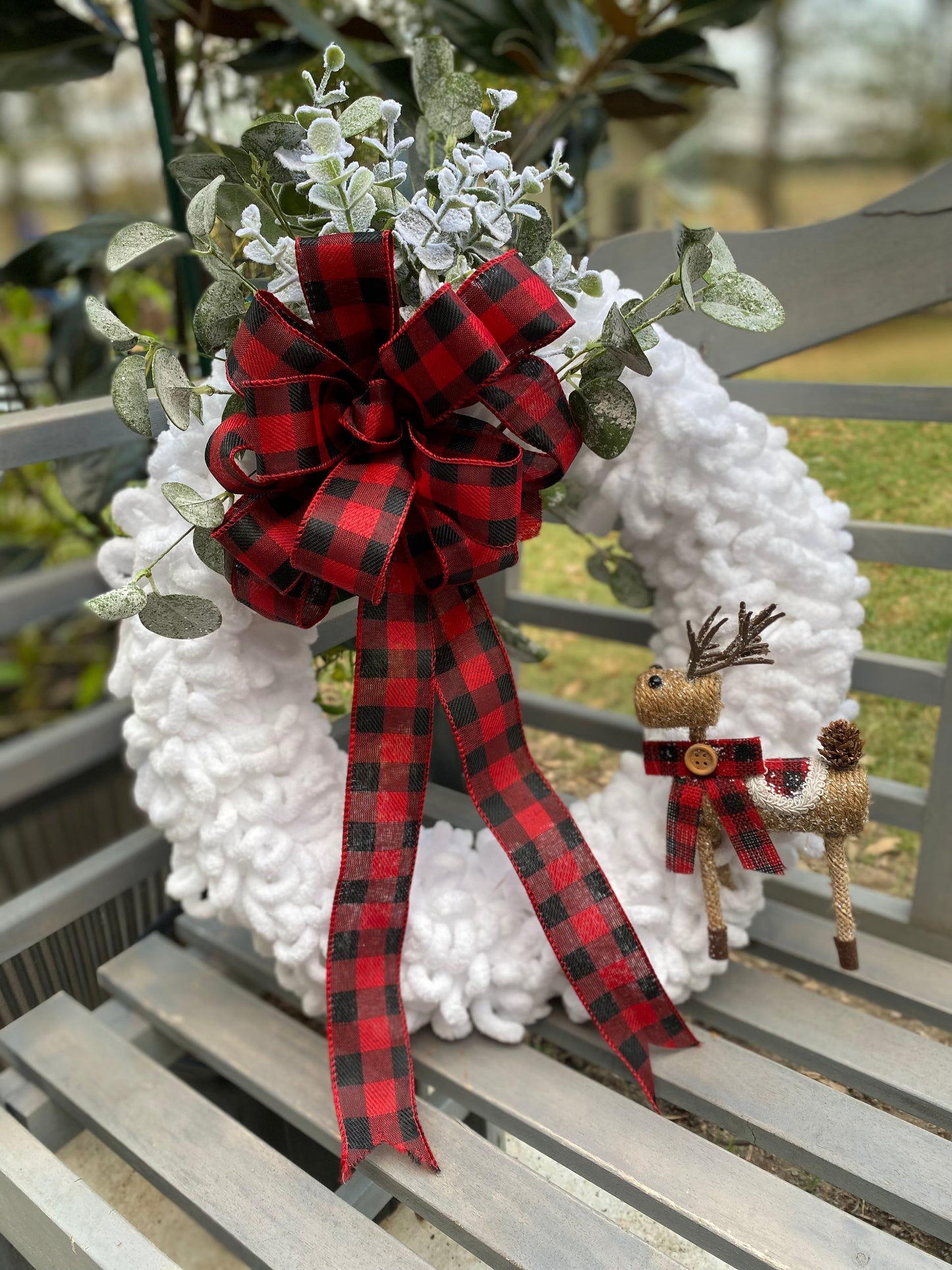 Chenille Wreaths (variety of styles)