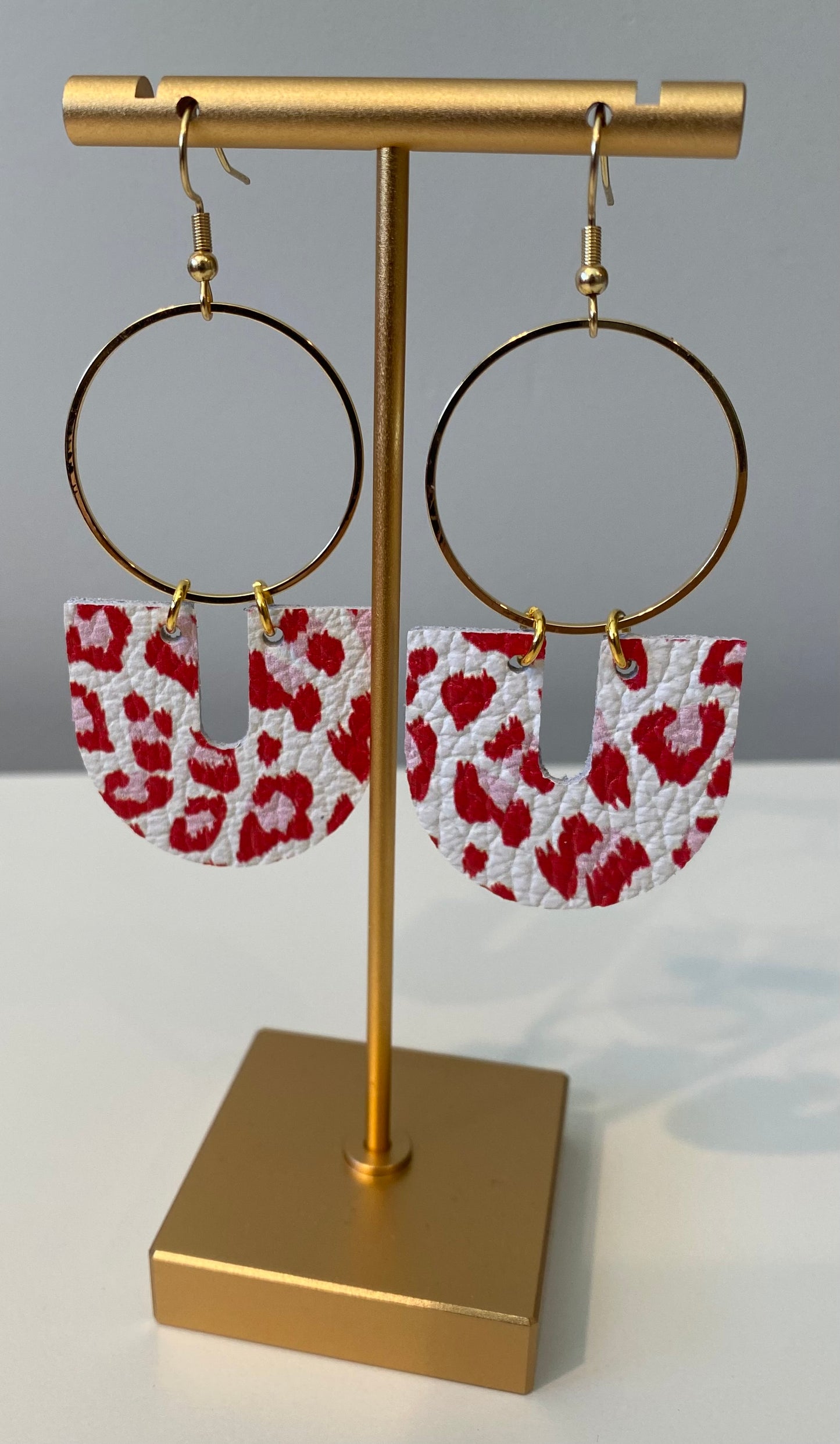 Kayla Leather Earrings