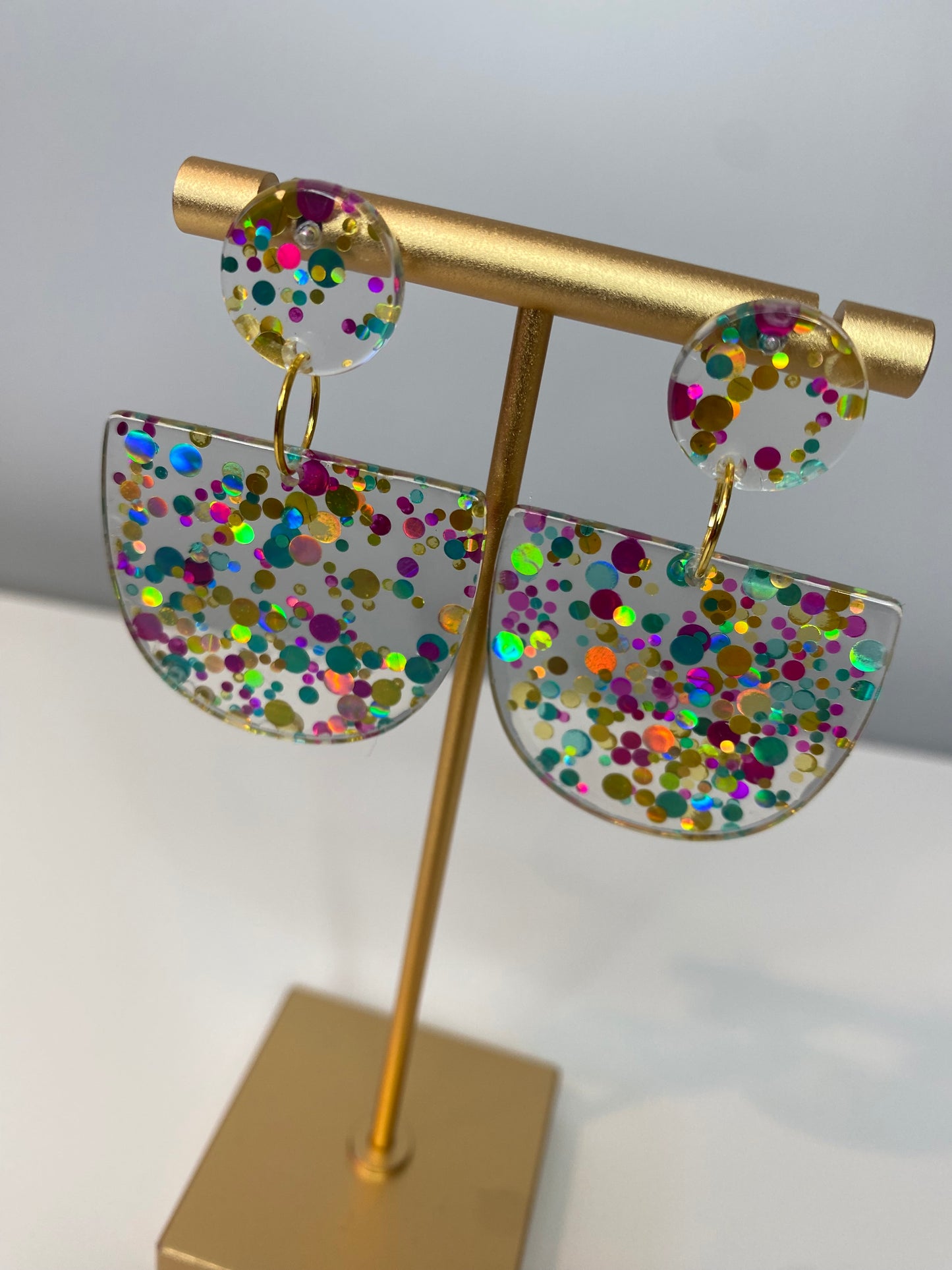 Party Time Acrylic Earrings