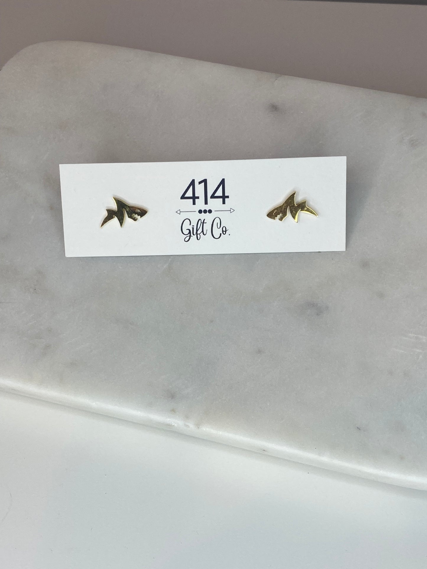 Shark Stud Earrings
