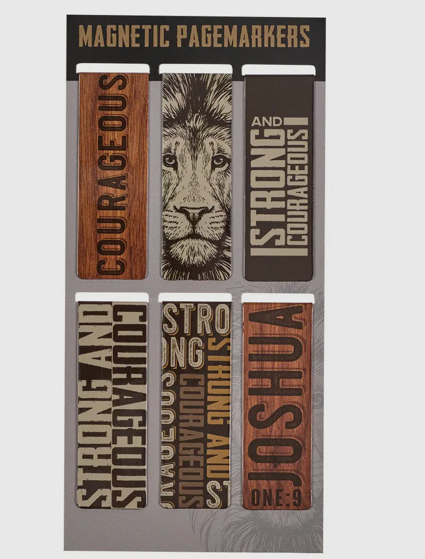Magnetic Bookmark Set (Mens)