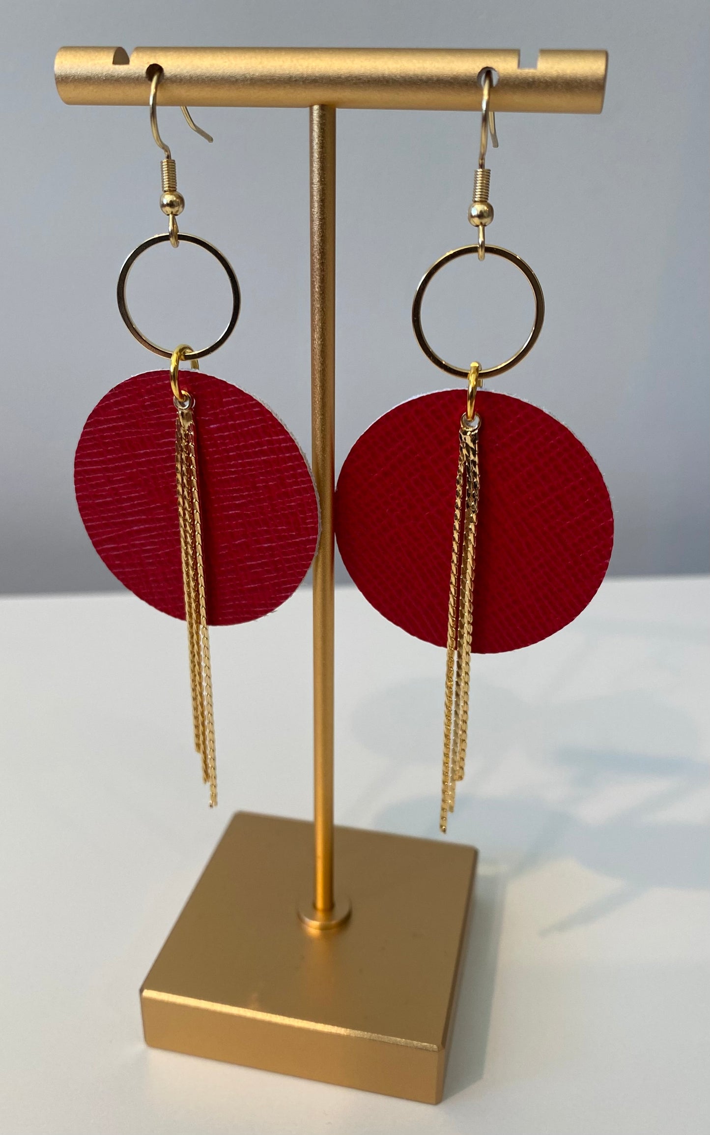 Emily Leather Earrings