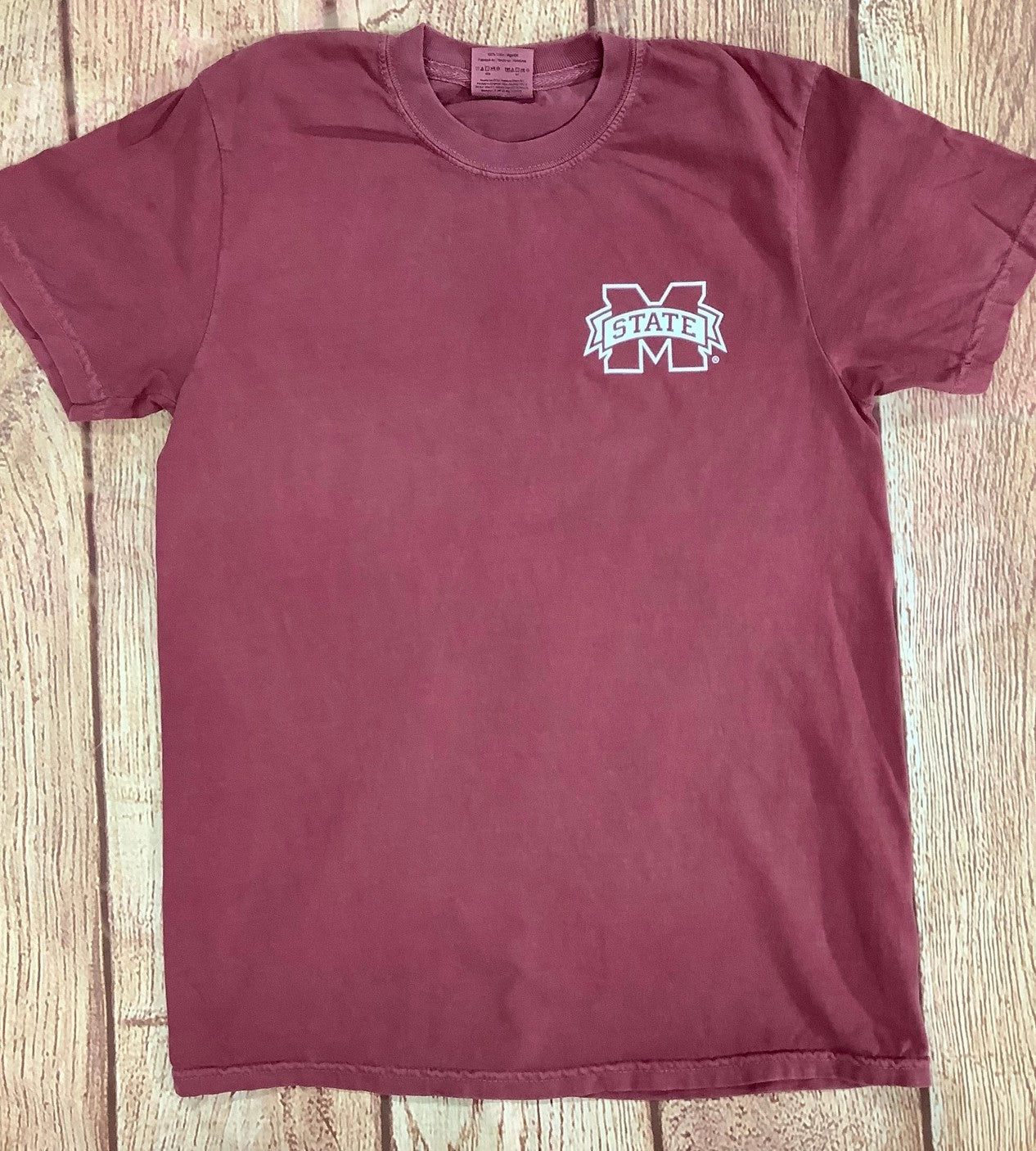 Bully with Flag (MSU) T-Shirt