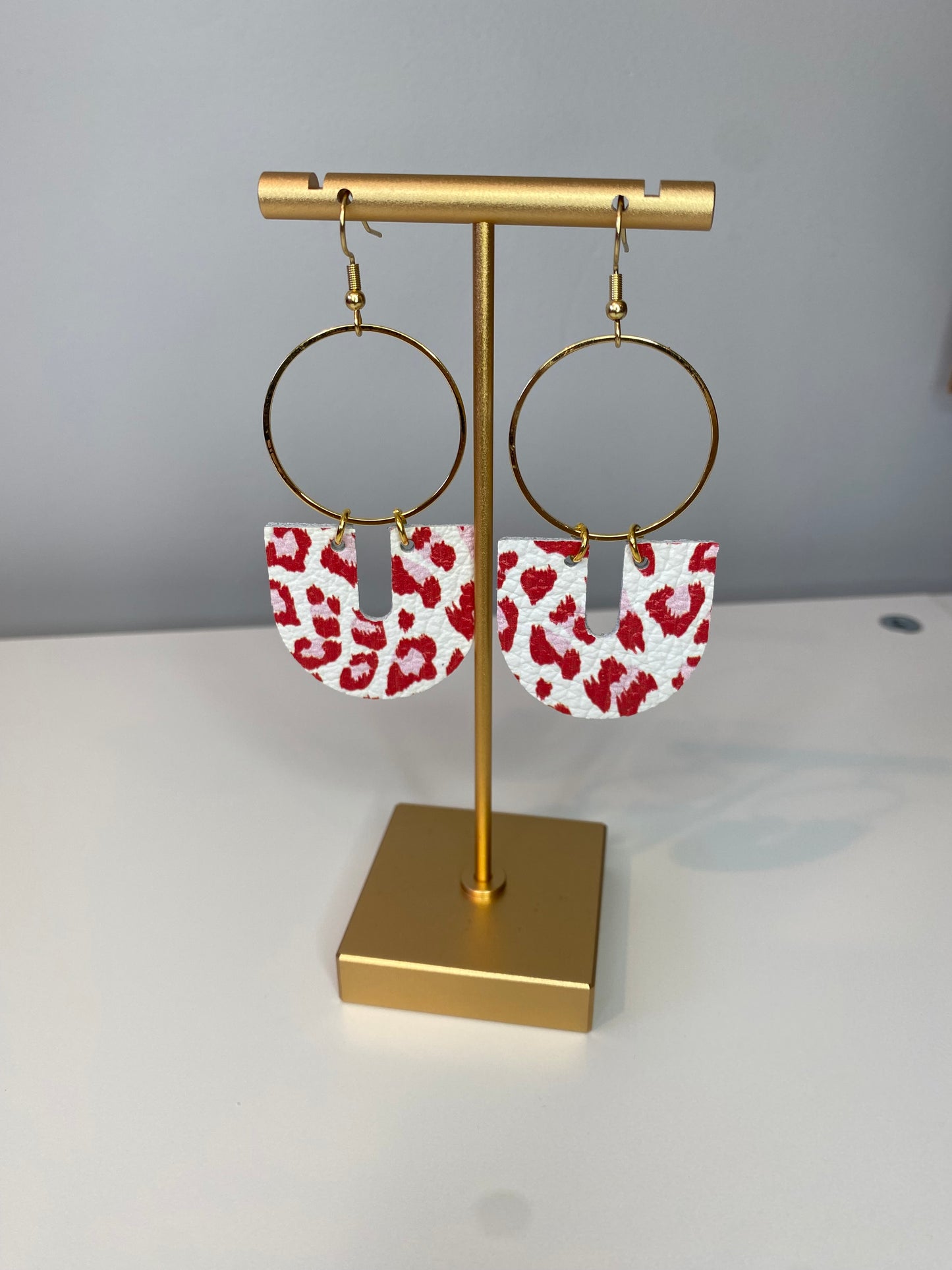 Kayla Leather Earrings