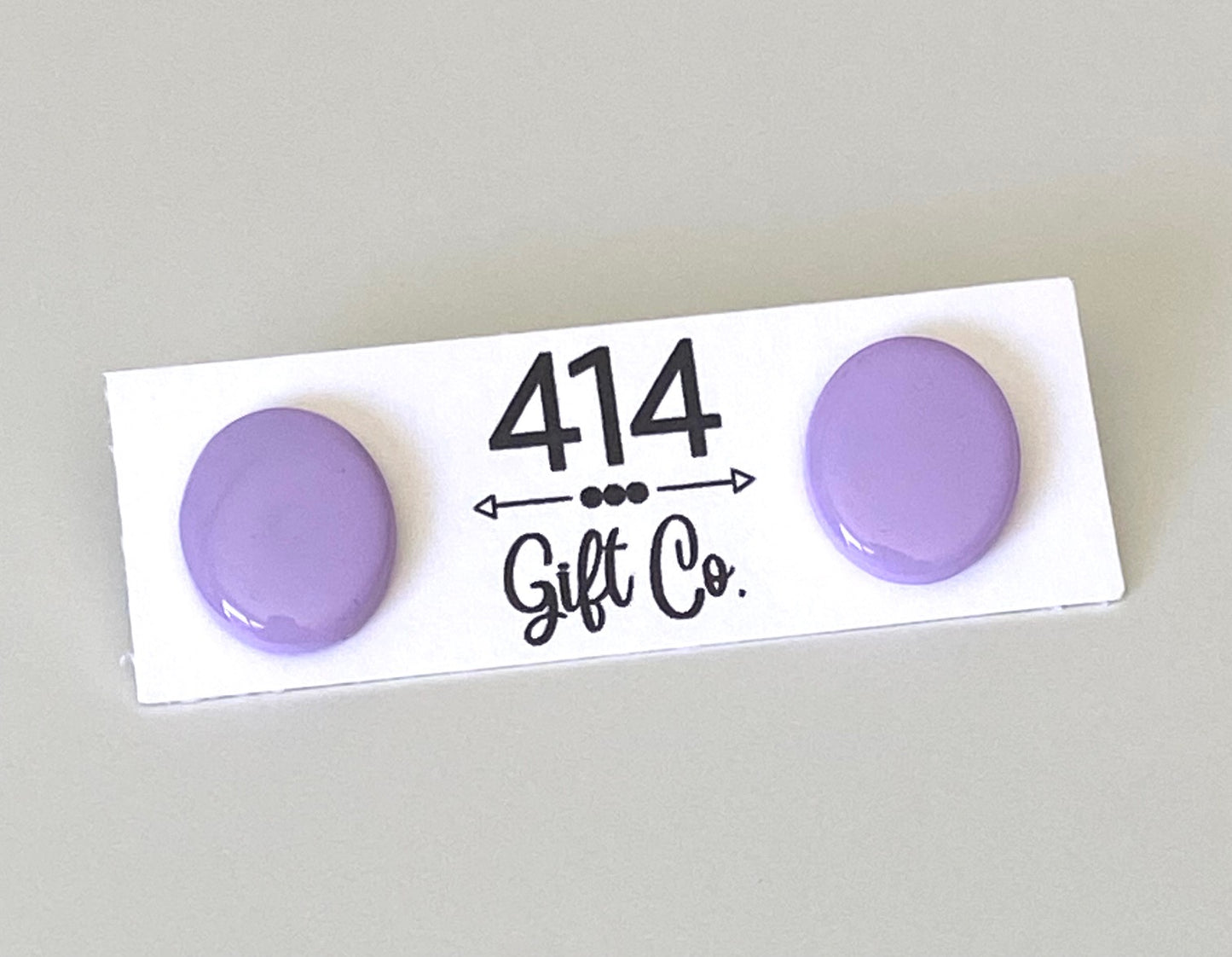 Lavender Clay/Acrylic Studs