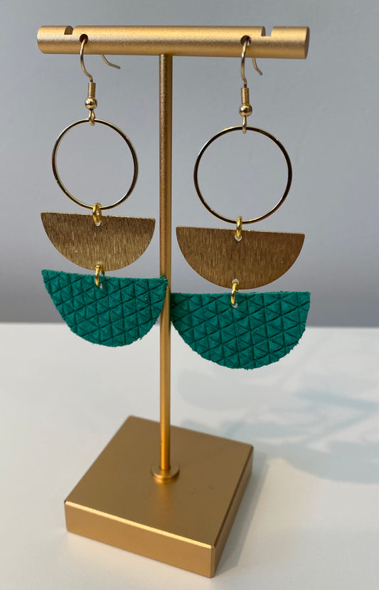 Eleanor Leather Earrings